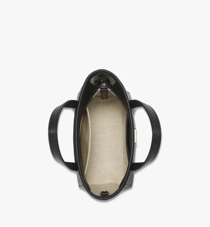 Bolso shopper Toni con cierre superior en Visetos