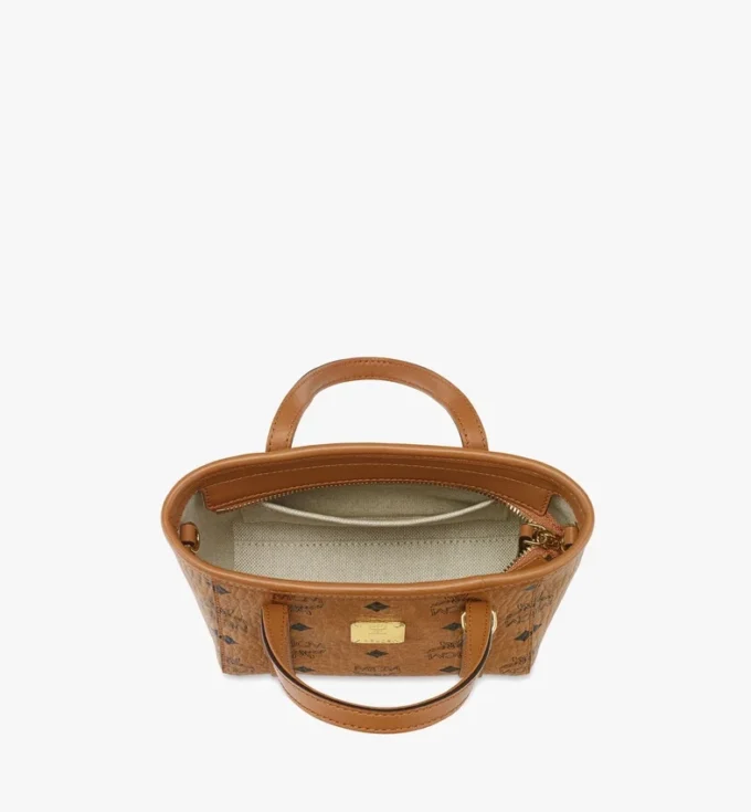 Bolso shopper Toni con cierre superior en Visetos