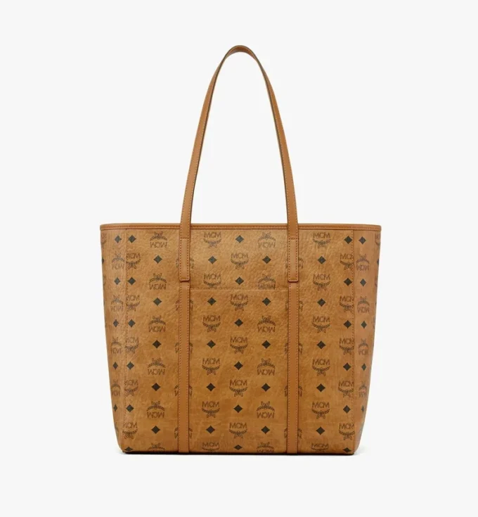 Bolso shopper Toni con cierre superior en Visetos