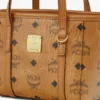 Bolso shopper Toni con cierre superior en Visetos