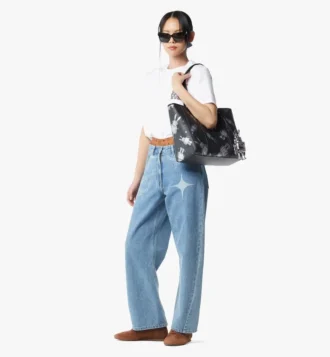 Bolso shopper Toni con cremallera superior en Rabot Visetos