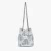Bolso tipo cubo Himmel en piel Monogram con lentejuelas Bolso tipo cubo Himmel en piel Monogram con lentejuelas