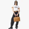 Bolso tipo tote Aren en mezcla de piel Visetos Bolso tipo tote Aren en mezcla de piel Visetos