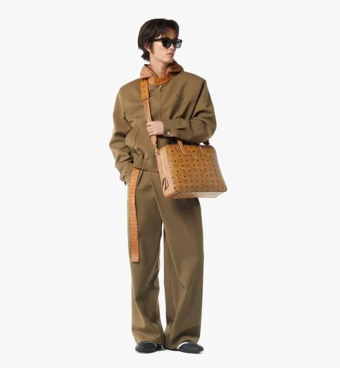 Bolso tipo tote Aren en mezcla de piel Visetos Bolso tipo tote Aren en mezcla de piel Visetos