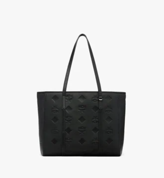 Bolso Toni Shopper con cremallera superior en piel con Maxi Monogram Bolso Toni Shopper con cremallera superior en piel con Maxi Monogram