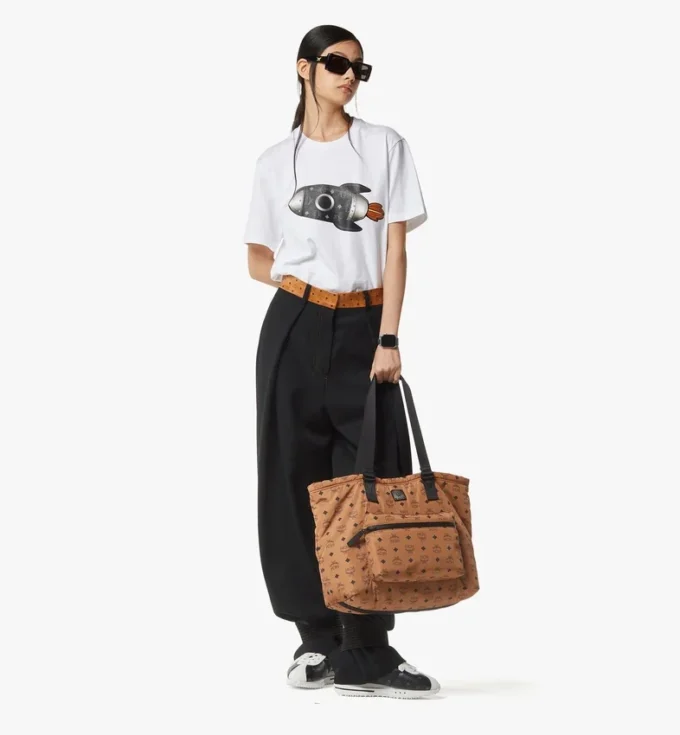 Bolso tote plegable Aren en nailon Monogram Bolso tote plegable Aren en nailon Monogram