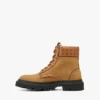 Botas de nubuck y piel con estampado Monogram