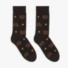 Calcetines de punto con monograma Calcetines de punto con monograma