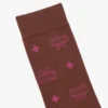 Calcetines de punto con monograma Calcetines de punto con monograma