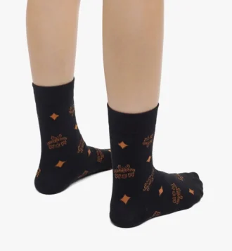 Calcetines de punto con monograma