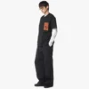 Camiseta con bolsillo de parche con monograma en algodón orgánico Camiseta con bolsillo de parche con monograma en algodón orgánico