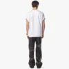 Camiseta con bolsillo de parche con monograma en algodón orgánico Camiseta con bolsillo de parche con monograma en algodón orgánico