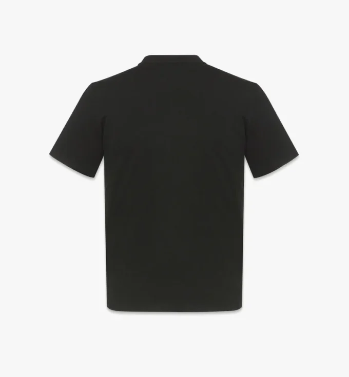 Camiseta con estampado del logotipo de Laurel en algodón orgánico Camiseta con estampado del logotipo de Laurel en algodón orgánico