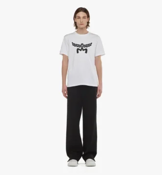 Camiseta con estampado del logotipo de Laurel en algodón orgánico