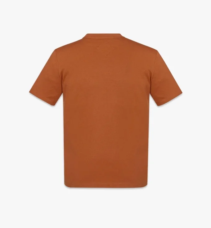 Camiseta con estampado del logotipo de Laurel en algodón orgánico Camiseta con estampado del logotipo de Laurel en algodón orgánico