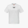Camiseta con estampado del logotipo en algodón orgánico Camiseta con estampado del logotipo en algodón orgánico