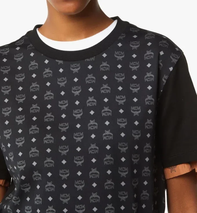 Camiseta con estampado Monogram de algodón orgánico Camiseta con estampado Monogram de algodón orgánico