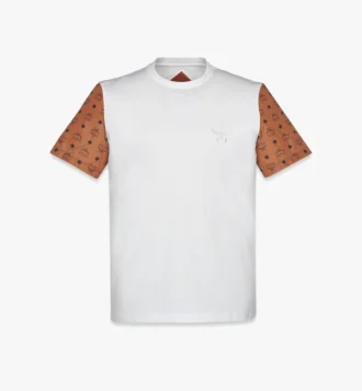 Camiseta con logotipo de algodón orgánico y monograma Econyl®