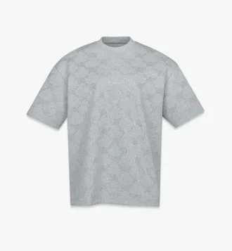 Camiseta de ponte con monograma de cristales