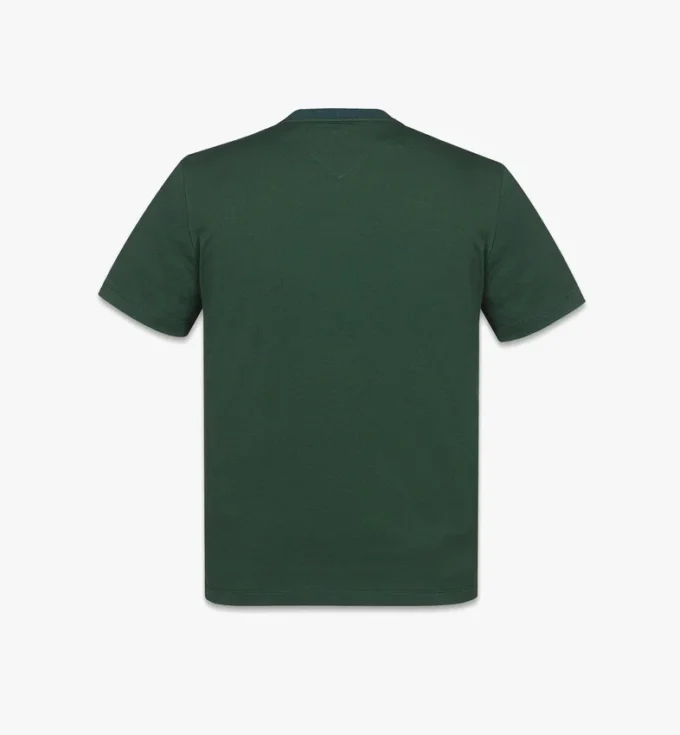 Camiseta Essential con bolsillo y logotipo en algodón orgánico Camiseta Essential con bolsillo y logotipo en algodón orgánico