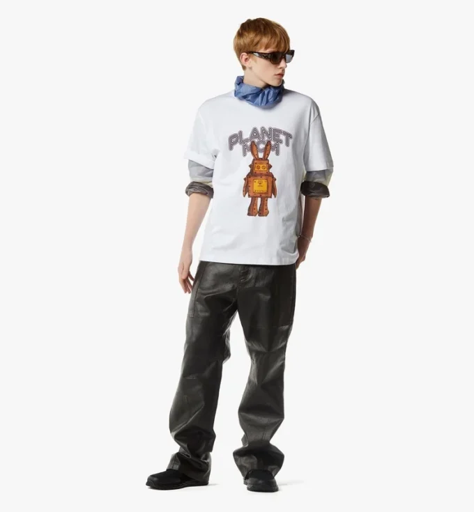Camiseta Planet MCM Rabot de algodón orgánico Camiseta Planet MCM Rabot de algodón orgánico