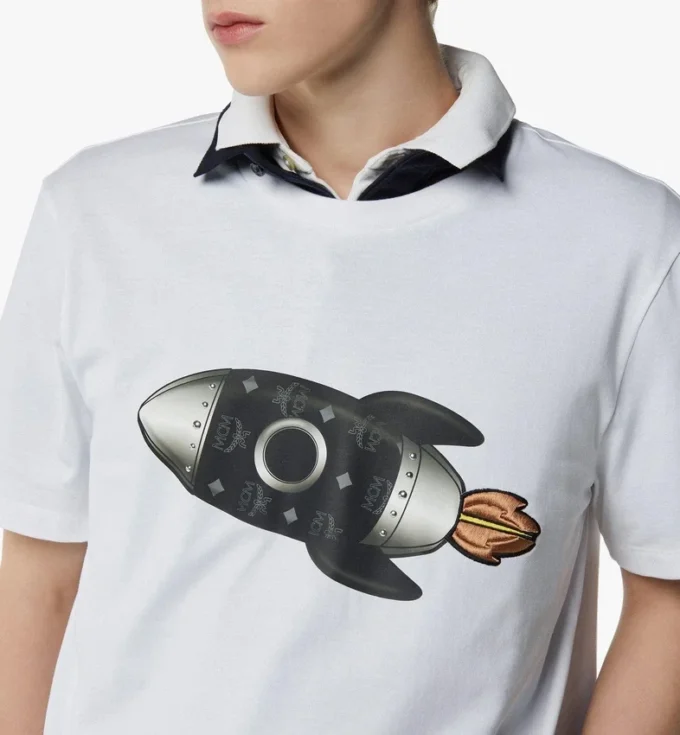 Camiseta Rocket de algodón orgánico Camiseta Rocket de algodón orgánico