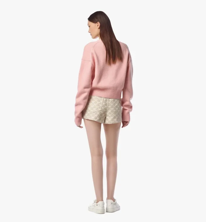 Cardigan corto Laurel de lana y cachemira reciclada Cardigan corto Laurel de lana y cachemira reciclada