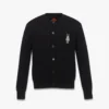 Cardigan de punto de lana con parche Rabot Cardigan de punto de lana con parche Rabot