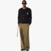 Cardigan de punto de lana con parche Rabot Cardigan de punto de lana con parche Rabot