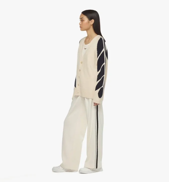 Cardigan Laurel con intarsia Cardigan Laurel con intarsia