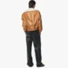 Chaqueta bomber de piel de oveja con mezcla de piel Visetos Chaqueta bomber de piel de oveja con mezcla de piel Visetos