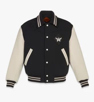 Chaqueta universitaria con parche con el logotipo Essential