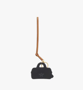 Dije de bolso Ella Boston en 2D de cuero con estampado Monogram