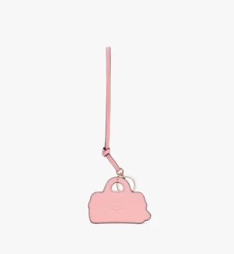 Dije de bolso Ella Boston en 2D de cuero con estampado Monogram