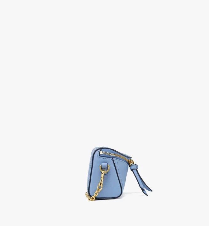 Dije Diamant 3D en piel de becerro