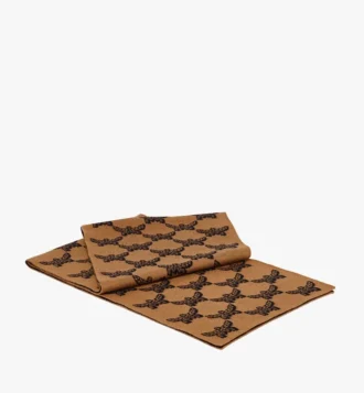 Estola reversible de lana jacquard Lauretos