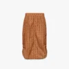 Falda midi Monogram de nailon reciclado Falda midi Monogram de nailon reciclado