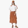 Falda midi Monogram de nailon reciclado Falda midi Monogram de nailon reciclado