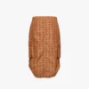 Falda midi Monogram de nailon reciclado Falda midi Monogram de nailon reciclado