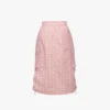 Falda midi Monogram de nailon reciclado Falda midi Monogram de nailon reciclado