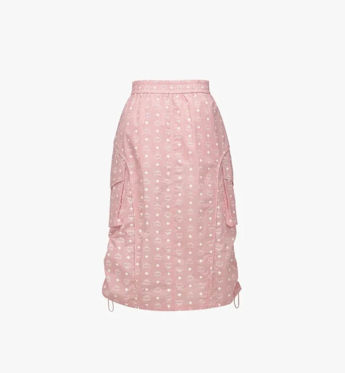 Falda midi Monogram de nailon reciclado Falda midi Monogram de nailon reciclado