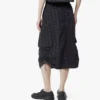 Falda midi Monogram de nailon reciclado Falda midi Monogram de nailon reciclado