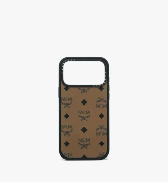 Funda para iPhone 17 Pro Max MCM X Casetify Monogram Impact