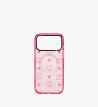 Funda para iPhone 17 Pro Max MCM X Casetify Monogram Impact