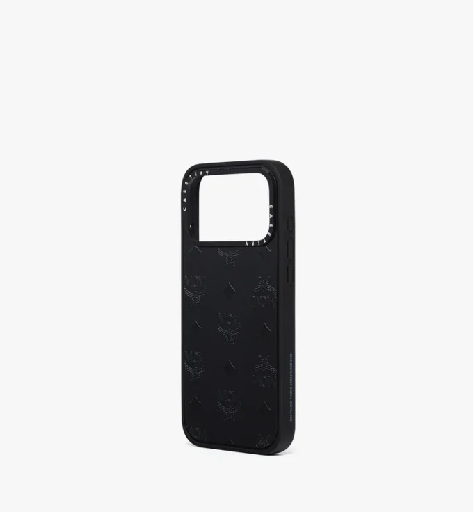 Funda para iPhone 17 Pro Max MCM X Casetify Monogram Impact Funda para iPhone 17 Pro Max MCM X Casetify Monogram Impact