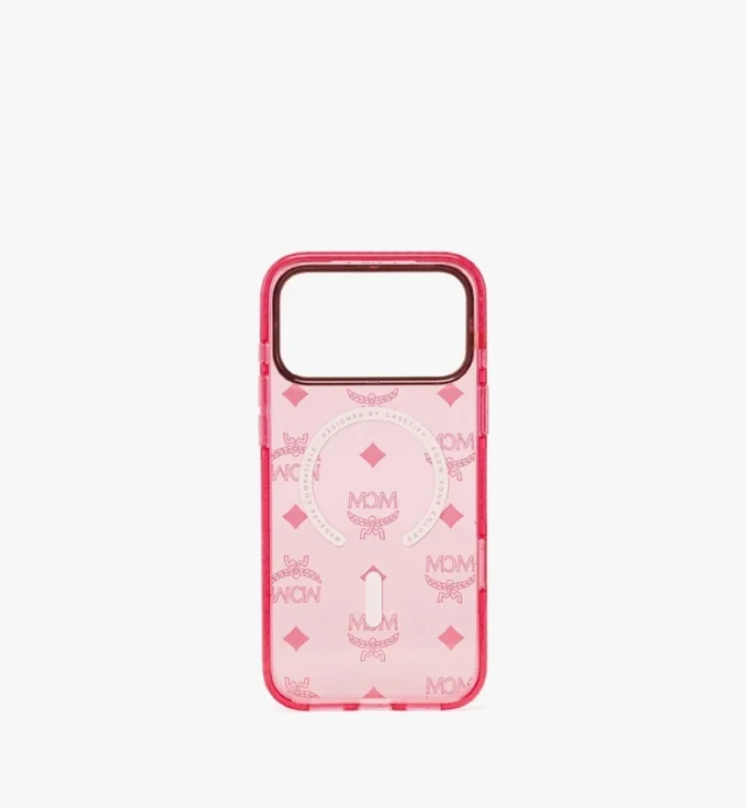 Funda para iPhone 17 Pro Max MCM X Casetify Monogram Impact Funda para iPhone 17 Pro Max MCM X Casetify Monogram Impact
