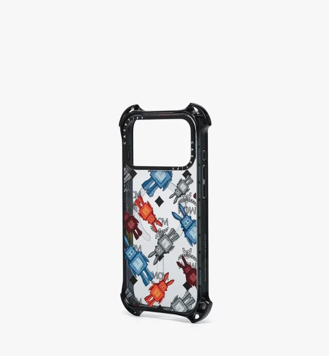 Funda para iPhone 17 Pro Max MCM X Casetify Rabot Monogram Bounce Funda para iPhone 17 Pro Max MCM X Casetify Rabot Monogram Bounce
