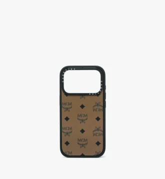 Funda para iPhone 17 Pro MCM X Casetify Monogram Impact