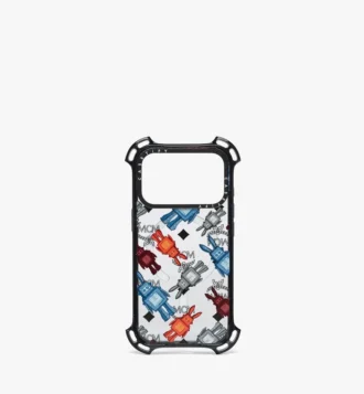 Funda para iPhone 17 Pro MCM X Casetify Rabot Monogram Bounce