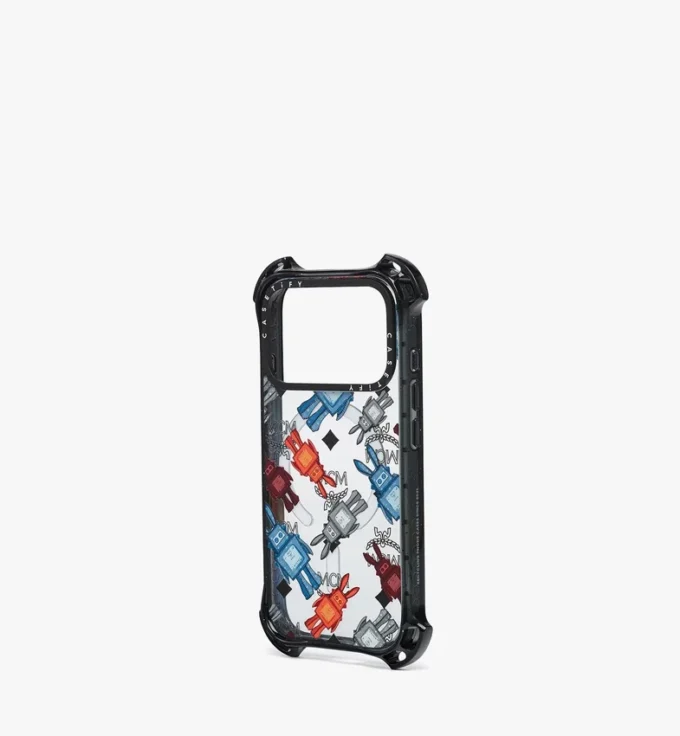 Funda para iPhone 17 Pro MCM X Casetify Rabot Monogram Bounce Funda para iPhone 17 Pro MCM X Casetify Rabot Monogram Bounce